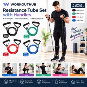 Workout Bands with Handles