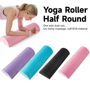 Half Round Balance Foam Roller for Yoga & Pilates | WorkoutHub