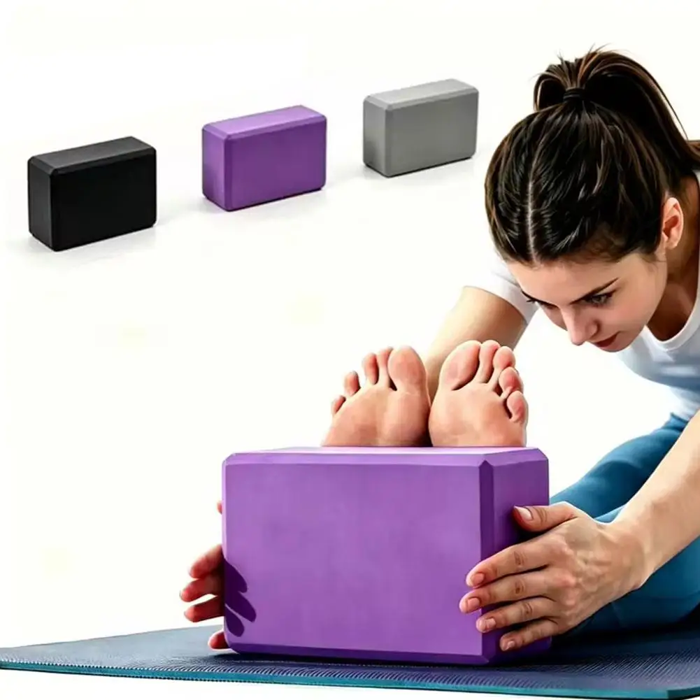 2-Piece EVA Foam Yoga Blocks – Non-Slip Yoga & Pilates Support Bricks - Image 6